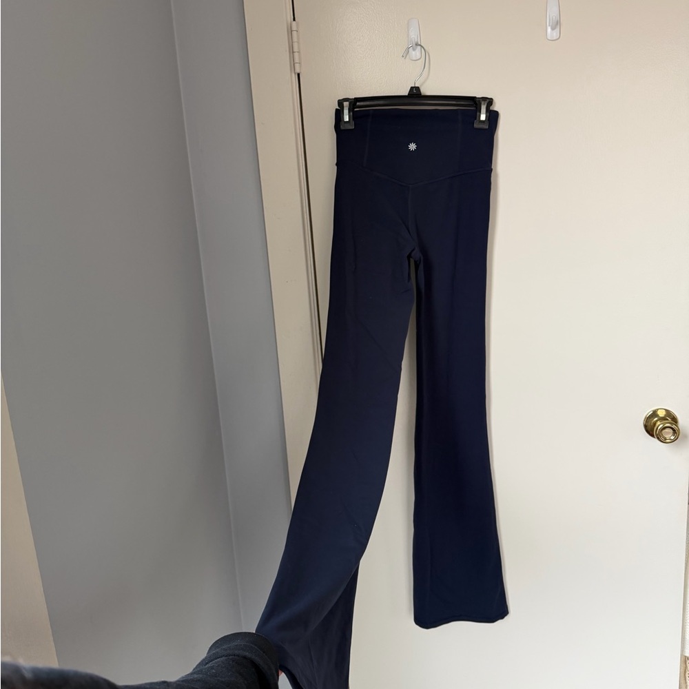 New Navy Athleta Elation Flare Pant - Picture 4 of 5